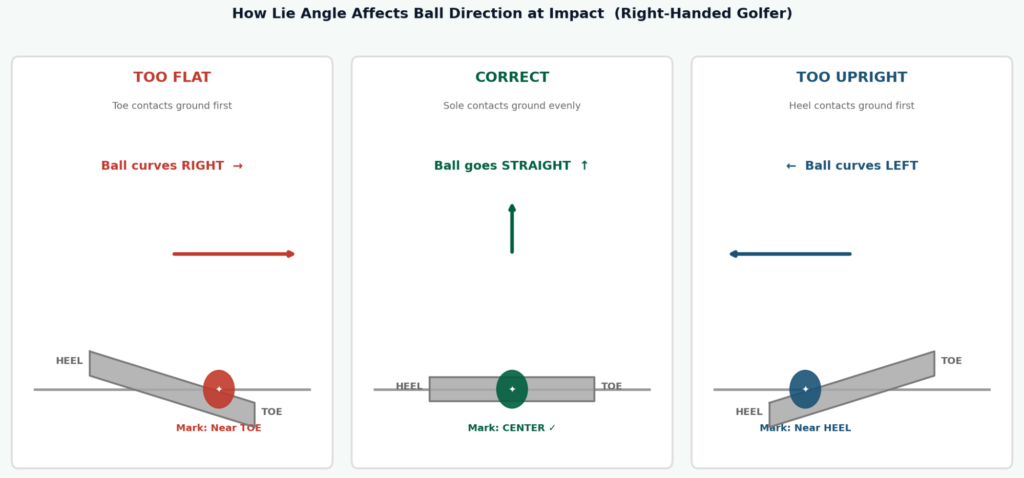 How lie angle affect the game