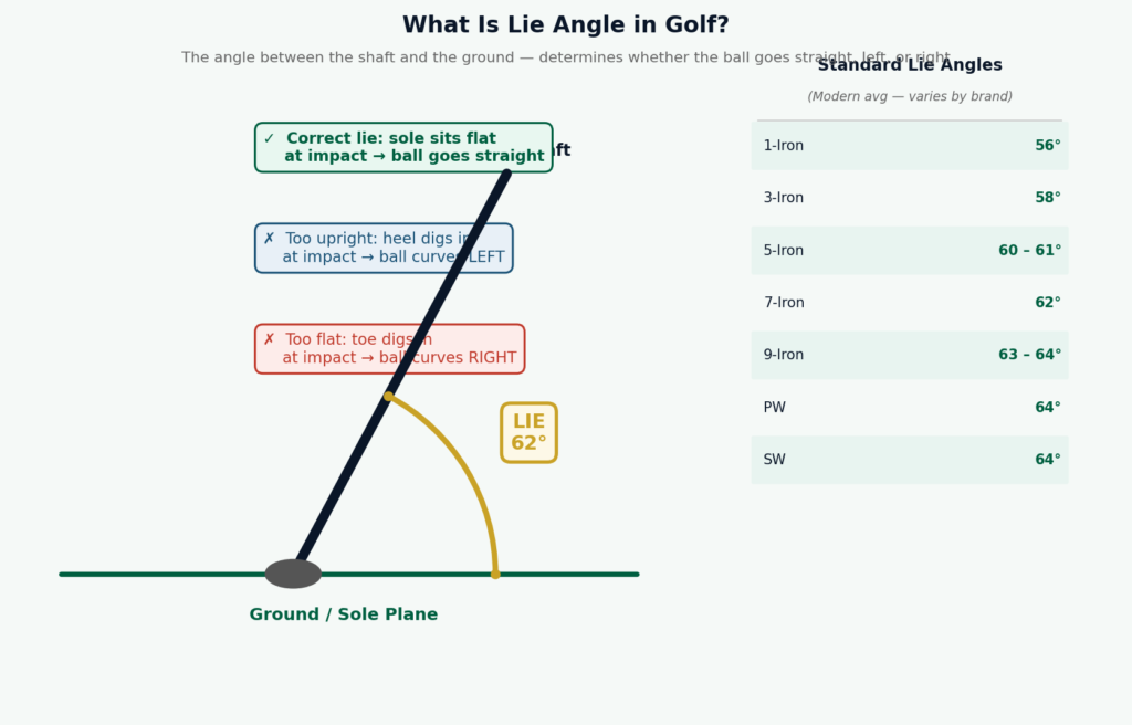 Lie Angle in Golf