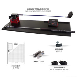 Mitchell Golf DigiFlex Frequency Meter W/ Portable Frequency Board