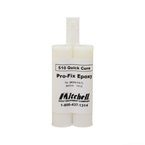 Mitchell Golf 7oz. 510 Quick Cure Epoxy Cartridges