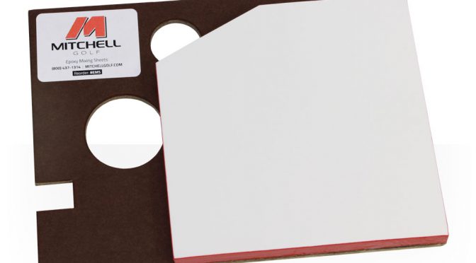 Mitchell Golf Epoxy Mixing Sheets