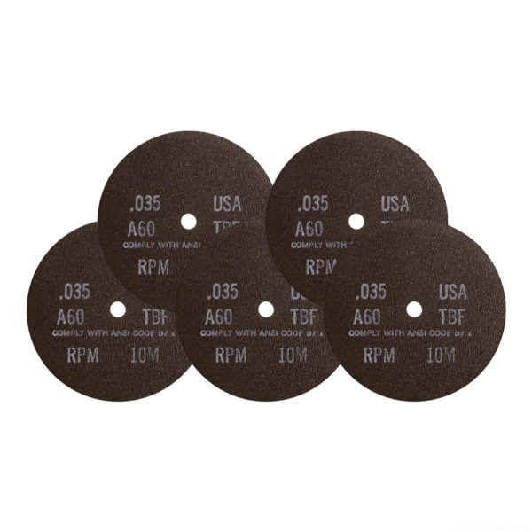 5 Pack - Shaft Cut Off Wheels