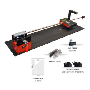 Frequency meter with base