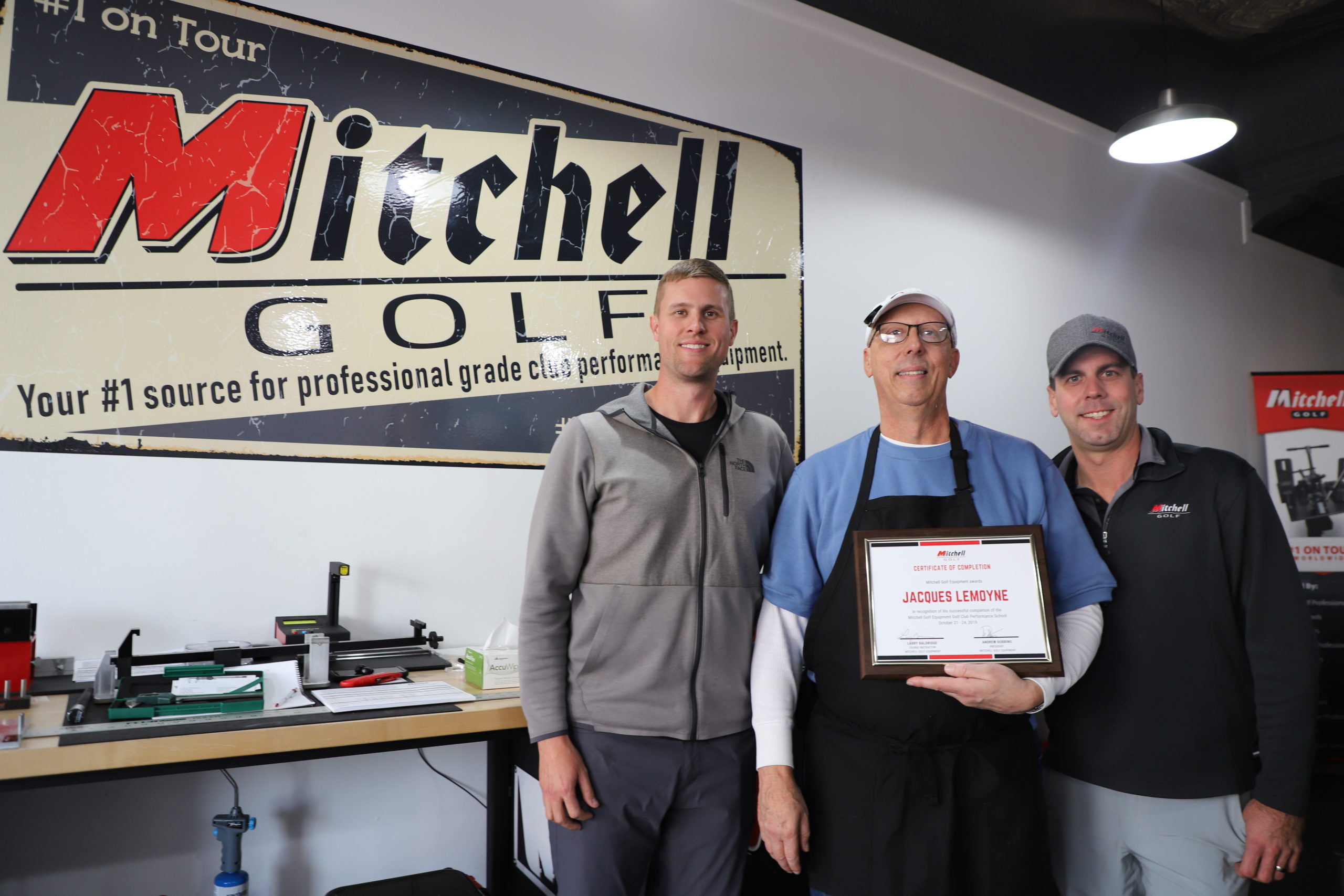 Mitchell Golf Performance School graduate Jacques Lemoyne