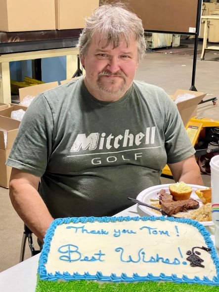 tom and cake