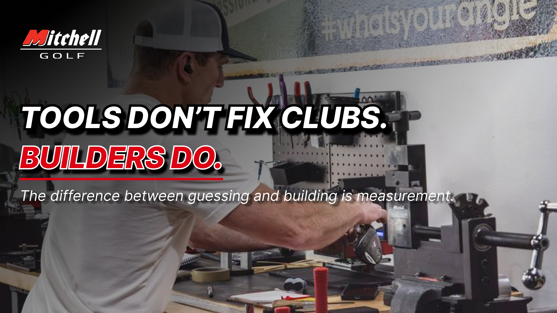 tools don't fix clubs, builders do